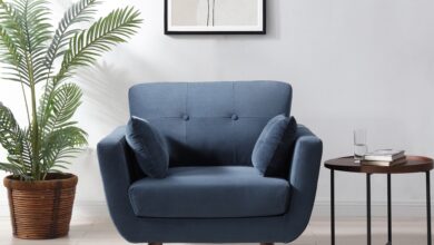 Blue Occasional Chair
