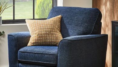Blue Occasional Chair