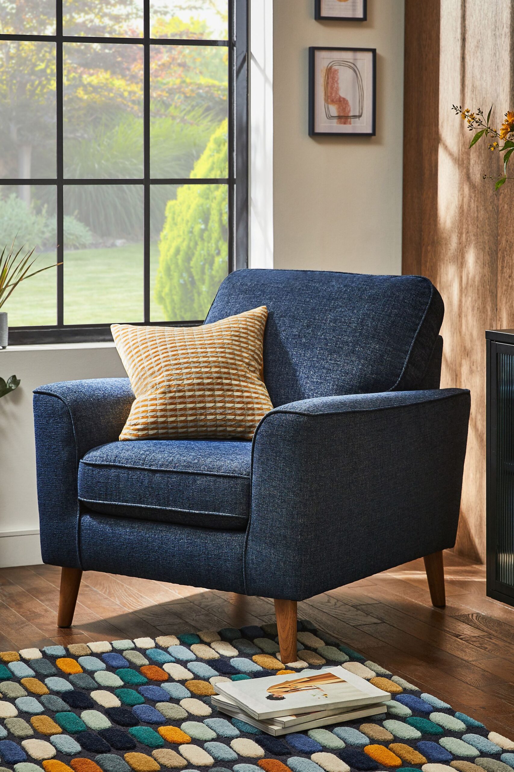 Blue Occasional Chair: The Perfect Accent Piece for Your Living Room