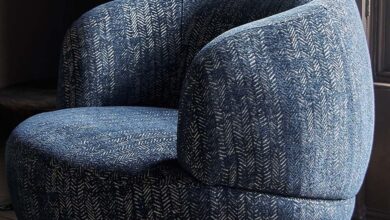 Blue Occasional Chair