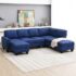 Blue Sectional Couch For Living Rooms