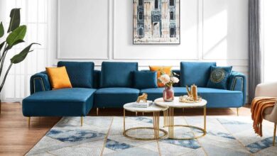 Blue Sectional Couch For Living Rooms