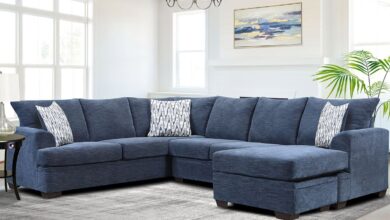 Blue Sectional Couch For Living Rooms