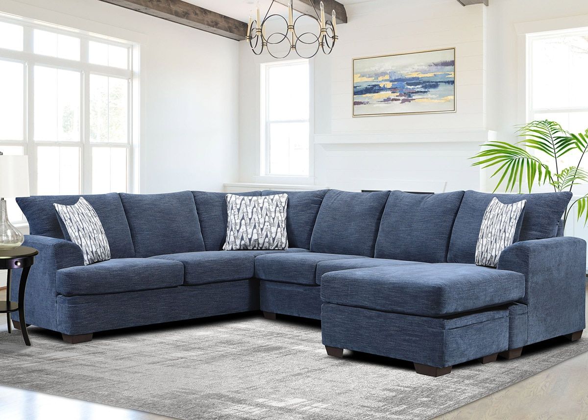 Blue Sectional Couch For Living Rooms – The Perfect Pop of Color