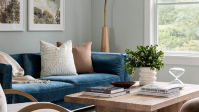 Blue Sofa