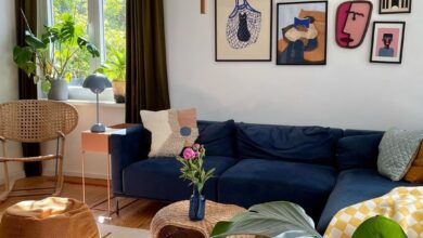 Blue Sofa