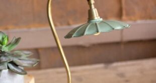 brass lamp