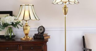 brass lamp