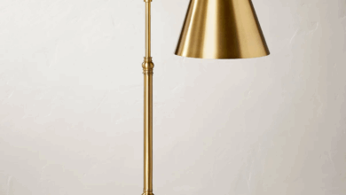 brass lamp