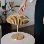 brass lamps