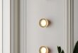 bright light flush wall lamp