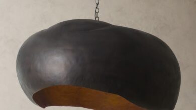 bronze chandelier