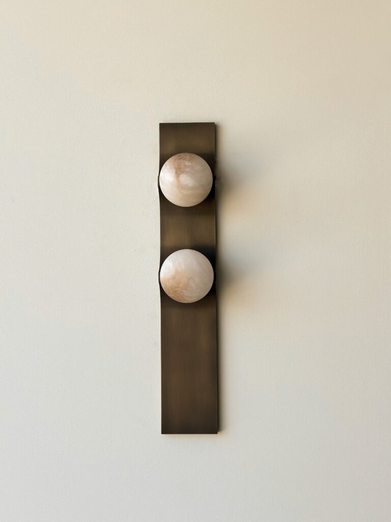 bronze wall lamp