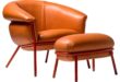 Brown Leather Armchair