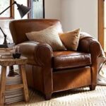 Brown Leather Corner Sofa