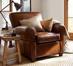 Brown Leather Corner Sofa