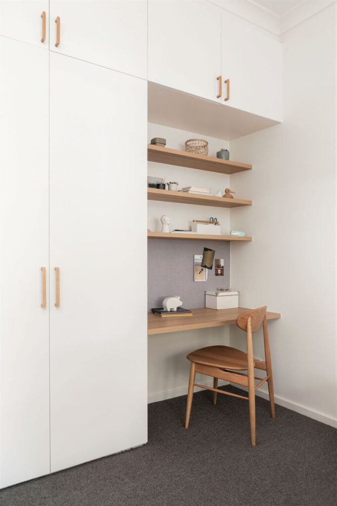 built-in cupboard