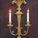 Candelabra wall lamps