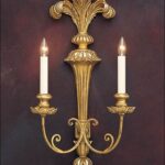 Candelabra wall lamps