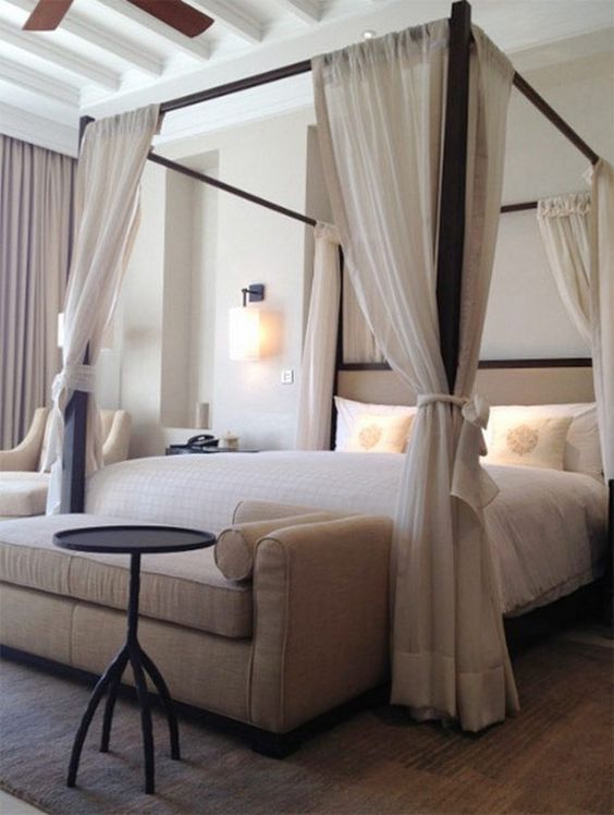 Canopy Bed Curtains: Transform Your Bedroom into a Romantic Oasis