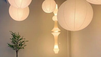 Ceiling lamp for the terrace