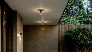 Ceiling lamp for the terrace