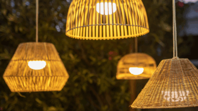 Ceiling lamp for the terrace