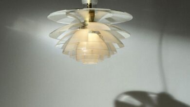 Ceiling light screens