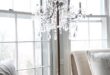 Chandelier floor lamp