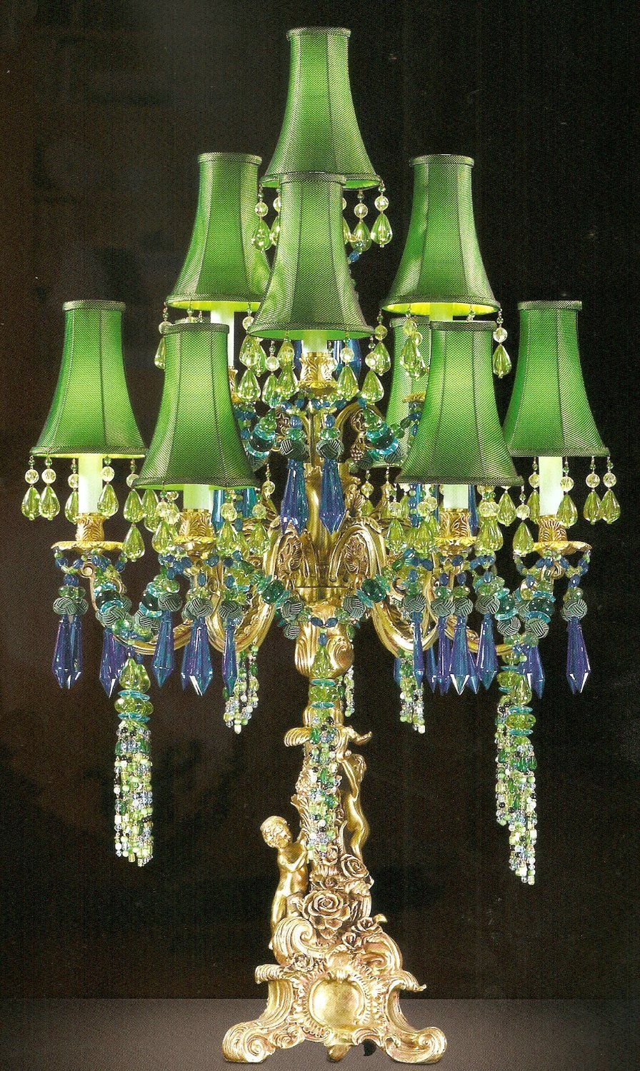 Chandelier table lamps the perfect centerpiece for your home