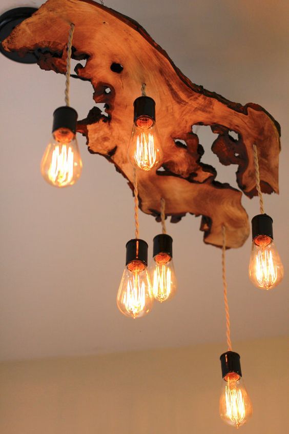 Chandeliers in Wood Bringing Rustic Elegance to Any Space