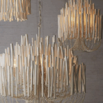 chandeliers in wood