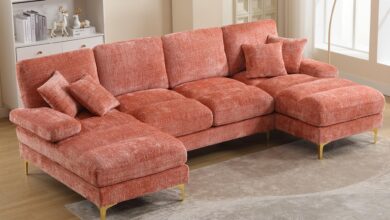 Chenille Sofa