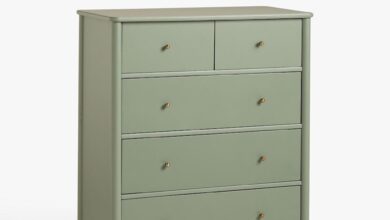Chests of drawers for the bedroom