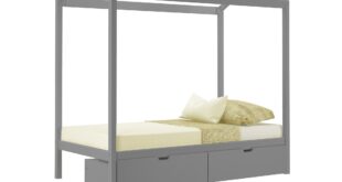 Childrens beds with storage space and box