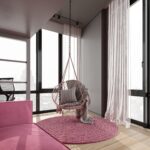 Childrens furniture in pink