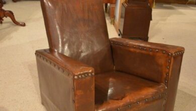 Childs Leather Armchair