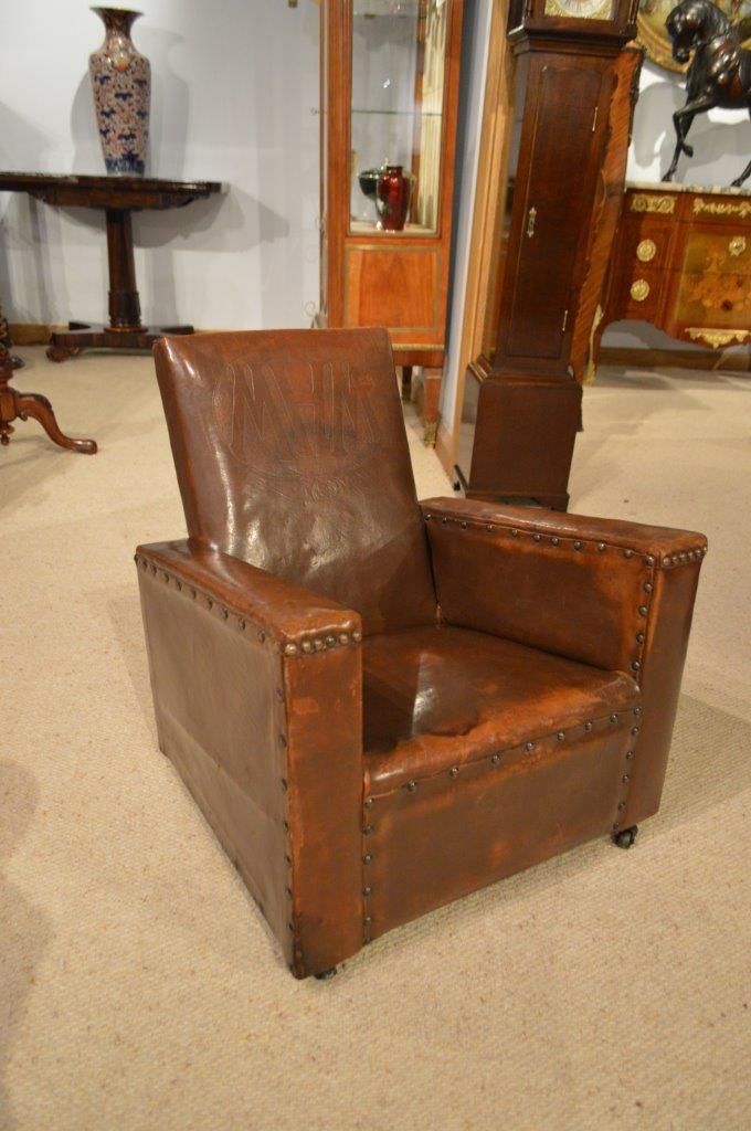 Childs Leather Armchair