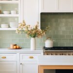 Colorful design of the kitchen