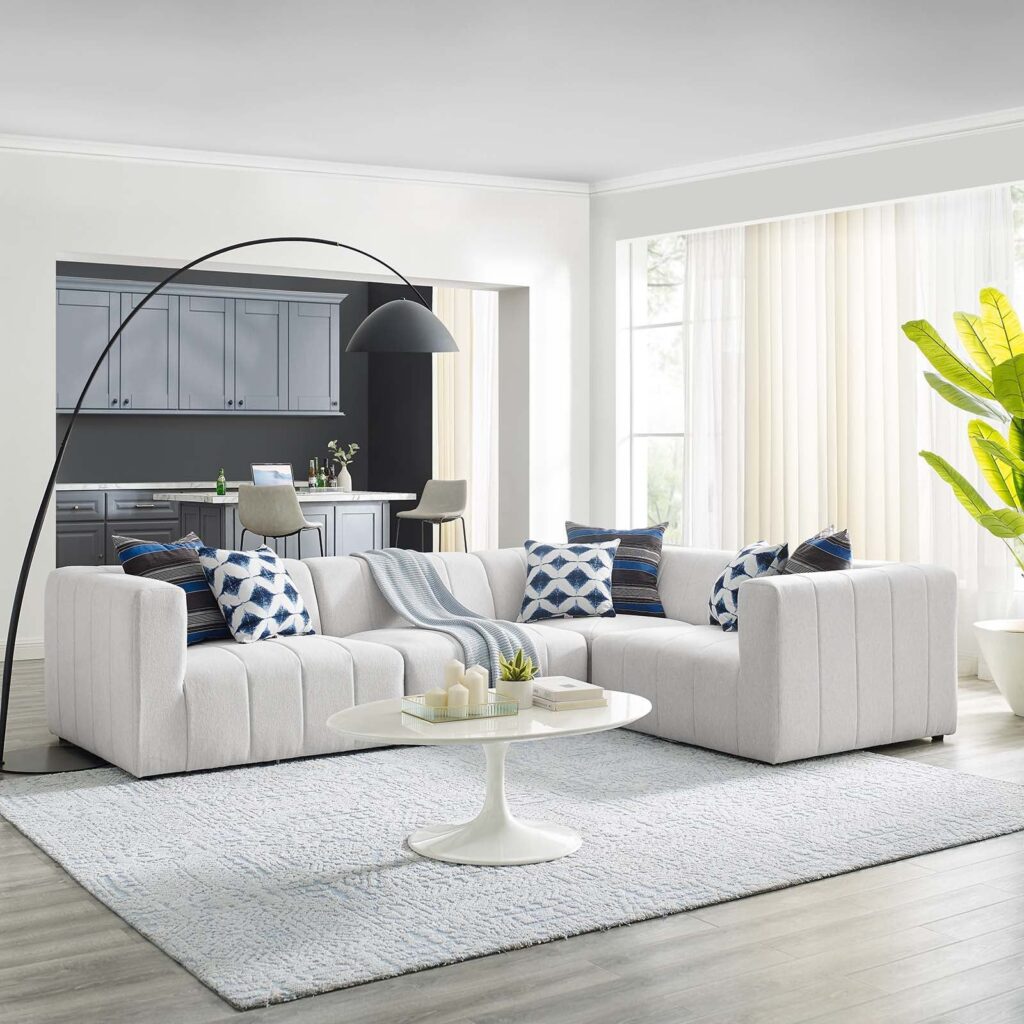 Contemporary 4-Piece Sectional Sofas