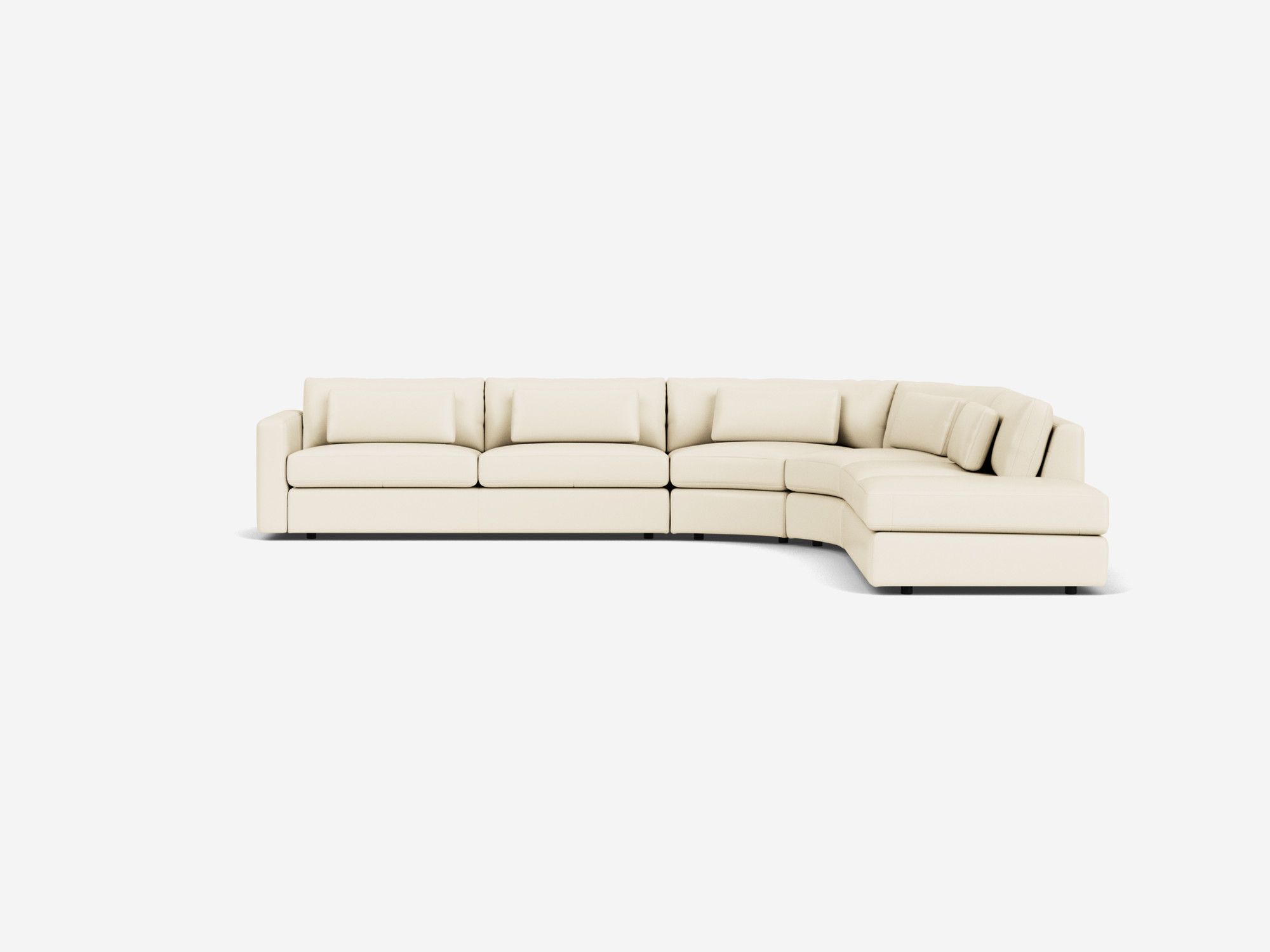 Contemporary 4-Piece Sectional Sofas