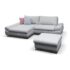 Contemporary Grey Sectional Sleeper Sofa