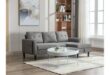 Contemporary Grey Sectional Sleeper Sofa