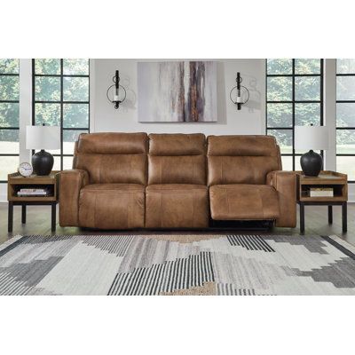 Contemporary Leather Reclining Sofa – The Ultimate in Modern Comfort