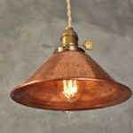 copper lamp