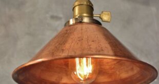 copper lamp