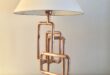 copper lamp