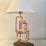 copper lamp
