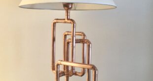 copper lamp