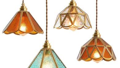 Copper pendant lamp